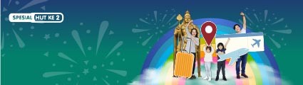 Ciputra Life Ultah ke-2, Gratis 4 Tiket Ke Kuala Lumpur